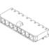Amphenol. Conn Power HDR 5 POS 3mm Solder RA Thru-Hole 5 Terminal 1 Port - G88MPB05002C1EU
