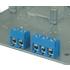 Amphenol. Conn Terminal Block 4 POS 5mm Solder ST Thru-Hole 15A - TC0403620000G