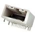 Amphenol. HDMI Type-E Connector, Input Output Connectors, right angle, DIP, 1X1, Nature White color, 30u AU, tape and reel - HDMF19208012TR
