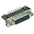 Amphenol. Conn High Density D-Sub SKT 62 POS Solder RA Thru-Hole 62 Terminal 1 Port Tray - L77HDC62SD1CH4F