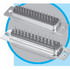 Amphenol. Conn High Density D-Sub PIN 44 POS 2.29mm Solder ST Thru-Hole 44 Terminal 1 Port Tray - L717HDB44POL2