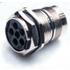 Amphenol. Conn Circular F 5 POS Crimp ST Panel Mount 5 Terminal 1 Port - M12B-05PFFP-SF8001