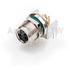 Amphenol. Conn M8 Circular F 3 POS Solder RA Thru-Hole 3 Terminal 1 Port - M8S-03PFFR-SF8001