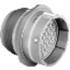 Amphenol. Conn Circular PIN 19 POS Crimp ST Cable Mount 19 Terminal 1 Port - MS3476L14-19P