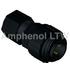 Amphenol. Conn Circular M 3 POS Solder Cup ST Cable Mount 3 Terminal 1 Port - PWF-03BMMA-SL7001