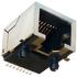 RJE151880410 Amphenol Modular Jack - Right Angle Input Output Connectors 8P8C No Shield 1 Port