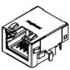 RJE72-188-1413 Amphenol Conn RJ-45 F 8 POS 1.02mm Solder RA Thru-Hole 12 Terminal 1 Port Cat 5e RJE721881413