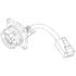 Amphenol. Cable Assembly Cord Set 0.5m RJ-45 to RJ-45 8 to 8 POS RCP-PL - RJF5442205100BTX