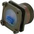 Amphenol. SQUARE FLANGE RECEPTACLE, OLIVE DRAB CADMIUM PLATING - RJFTV25GF459
