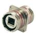 Amphenol. Conn RJ-45 F 8 POS ST Flange Mount 8 Terminal 1 Port Cat 6 - RJFTV62A1G