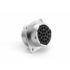 Amphenol. Conn Circular SKT 19 POS Crimp ST Wall Mount 19 Terminal 1 Port Automotive - RT001619SNH