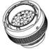 Amphenol. Conn Circular PIN 28 POS Crimp ST Cable Mount 28 Terminal 1 Port Automotive - RT062028PNH