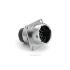 Amphenol. Conn Circular PIN 19 POS ST Flange Mount 19 Terminal 1 Port Automotive - RT0W01419PNH