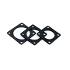 Amphenol. Gaskets Square Nitrile Butadiene Rubber Flange Mount 25.4mm Automotive - RTFD16B