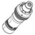 Amphenol. Conn Circular SKT 1 POS ST Wall Mount 1 Terminal 1 Port Automotive - RTHP6141SNH-25S2