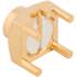 Amphenol. Conn SMP 0Hz to 6GHz 50Ohm Solder ST Thru-Hole RCP Gold T/R - SMP-MSSB-PCT1
