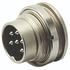 Amphenol. Rear mounting male receptacle with ring nut 4 contacts Screw locking according to IEC 61076 2 106 Contacts sold separately Termination solder or crimp - T 3302 150