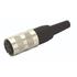 Amphenol. Female straight cable connector with internal strain relief and metal locking ring 12 contacts 4 6mm cable diameter Screw locking according to DIN EN 60130 9 / IEC 60130 9 Contacts sold separately - T 3636 551
