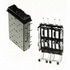U77C241M2081 Amphenol Connector Accessories 1 Port Press Fit SFP Cage Copper Alloy Nickel Tray