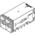 UE863G262020361 Amphenol Conn SFP F 80 POS Press Fit RA Thru-Hole 80 Terminal 4 Port Tray