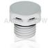 Amphenol. Connector Accessories Locking Vent Plug Straight Glass Filled Nylon Gray - VENT-PS1YGY-O8001