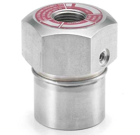 Мембранное устройство разделения с резьбовым соединением для манометра для нефтехимической промышленности 311, 312 series ASHCROFT