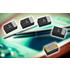 F380G107MSALZT AVX Cap Tant Polymer 100uF 4VDC S CASE 20% (2 X 1.25 X 0.8mm) Undertab SMD 7343-43 0.2 Ohm 60C