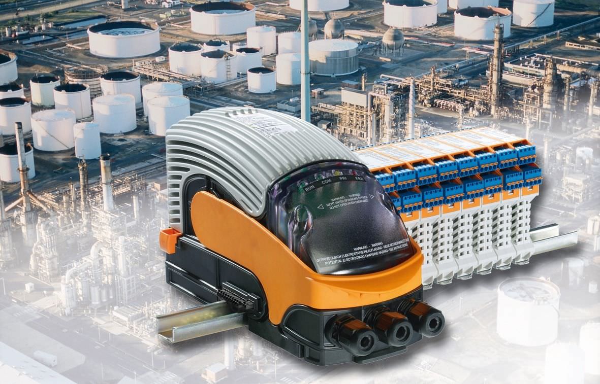 Аналоговый модуль входа/выхода Ethernet USB взрывозащищенный BARTEC