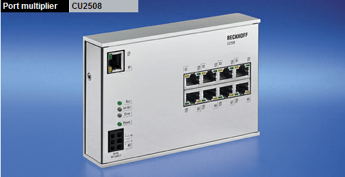 Beckhoff. Echtzeit-Ethernet-Port-Multiplier - CU2508