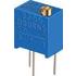 Bourns. Res Cermet Trimmer 1K Ohm 10% 0.25W(1/4W) 12(Elec)Turn 1.78mm (6.71 X 7.5 X 4.42mm) Pin Thru-Hole Tube - 3266P-1-102