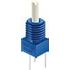 Bourns. Res Conductive Plastic POT 10K Ohm 20% 0.25W(1/4W) 1(Elec)/1(Mech)Turn 2.36mm (6.71 X 6.78 X 17.4mm) Pin Panel Mount/Through Hole - 3360P-1-103LF