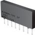 4308R-101-391LF Bourns Res Thick Film NET 390 Ohm 2% 1W ±100ppm/C BUS Molded 8-Pin SIP Pin Thru-Hole