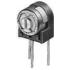 Bourns. Res Cermet Trimmer 10K Ohm 20% 0.5W(1/2W) 1(Elec)/1(Mech)Turns (6.6 X 6.1 X 8.38mm) Pin Thru-Hole Tube - PV32N103A01B00