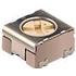 PVG3A102C01R00 Bourns Res Cermet Trimmer 1K Ohm 20% 0.25W(1/4W) 1(Elec)/1(Mech)Turns 2.2mm (3.6 X 3.6 X 2mm) J-Hook SMD T/R