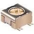 PVG3G500C01R00 Bourns Res Cermet Trimmer 50 Ohm 20% 0.25W(1/4W) 1(Elec)/1(Mech)Turns 2.2mm (3.6 X 4.5 X 2mm) Gull Wing SMD T/R
