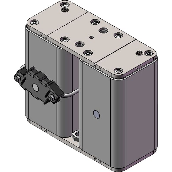 Bussmann. Предохранитель, высокая скорость, 850 A, AC 4000 V, 2 x size 3, 74 x 171 x 289 мм, aR, IEC, одинарный индикатор - 170M6090