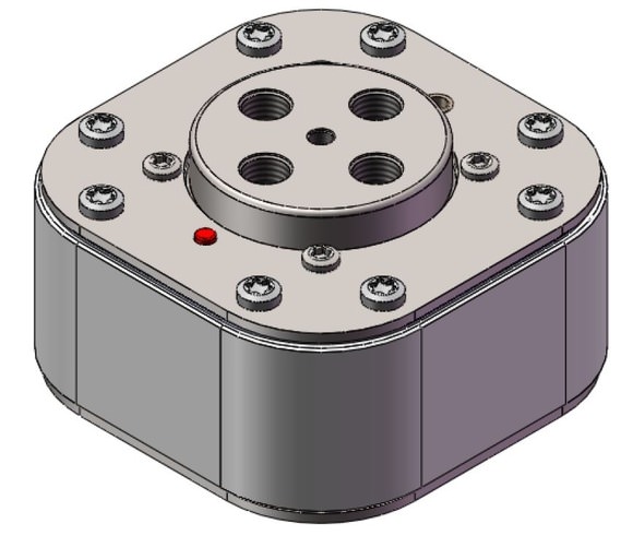 Bussmann. Предохранитель, высокая скорость, 1000 A, AC 690 V, size 4, 67 x 105 x 105 мм, aR, IEC, одинарный индикатор - 170M7058
