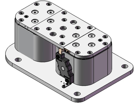 Bussmann. Предохранитель, высокая скорость, 4000 A, AC 1100 V, 2 X size 4, 250 x 145 x 89 мм, aR, IEC, одинарный индикатор - 170M7632