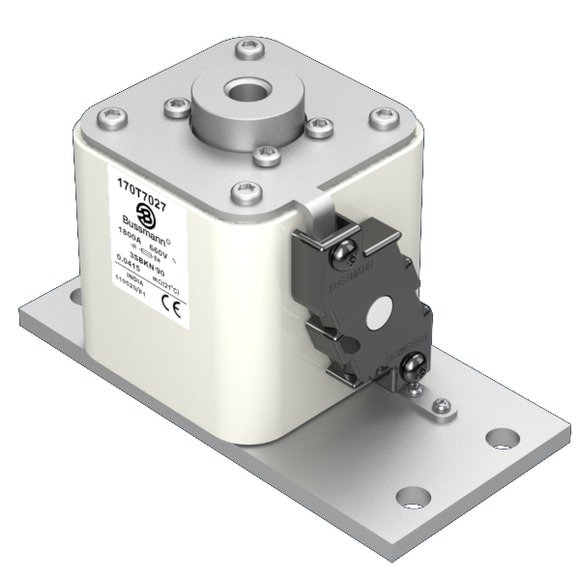 Bussmann. Предохранитель, высокая скорость, 1800 A, AC 660 V, size 3, 70 x 90 x 147 мм, aR, IEC, одинарный индикатор - 170T7027