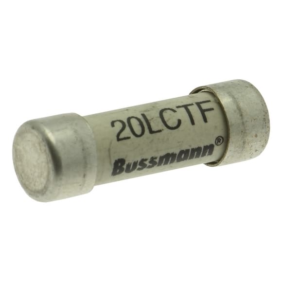 Bussmann. Предохранитель, высокая скорость, 20 A, AC 240 V, DC 150 V, BS88, 9 x 27 мм, aR, BS - 20LCTF