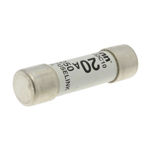 Bussmann. Предохранитель, высокая скорость, 20 A, DC 250 V, 21 x 76 мм, BS - 20SRC250