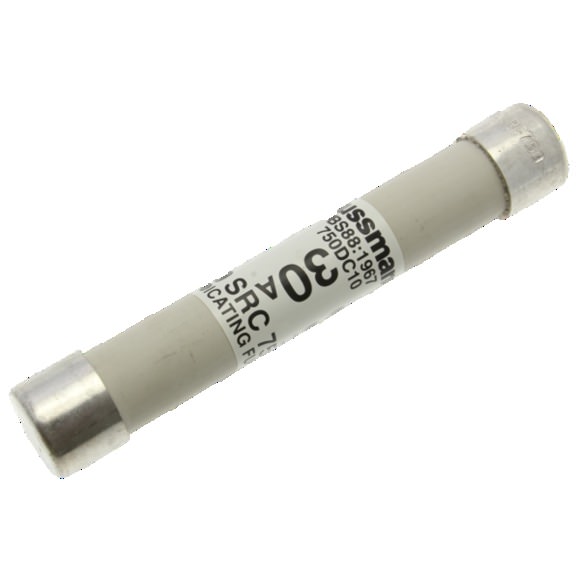 Bussmann. Fuse-link, high speed, 30 A, DC 750 V, 21 x 127 mm, BS - 30SRC750