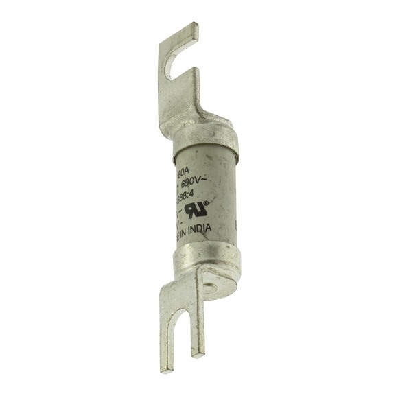 Bussmann. Предохранитель, высокая скорость, 63 A, AC 690 V, DC 500 V, BS88, 18 x 96 мм, aR, BS - 63AFE