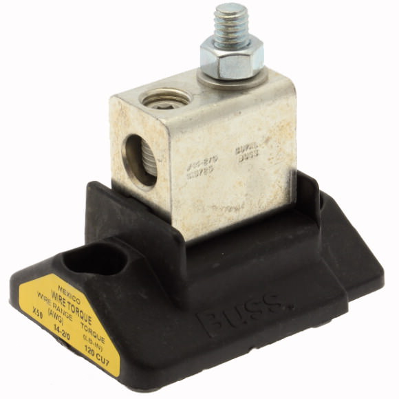 Bussmann. Fuse-block, высокая скорость, 100 A, AC 700 V, UL - BH-0112