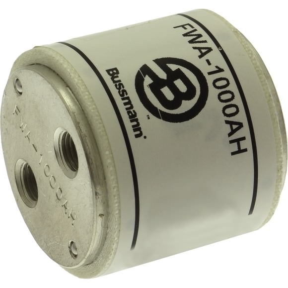 Bussmann. Предохранитель, высокая скорость, 1000 A, AC 130 V, 48 x 51 mm, aR, UL - FWA-1000AH