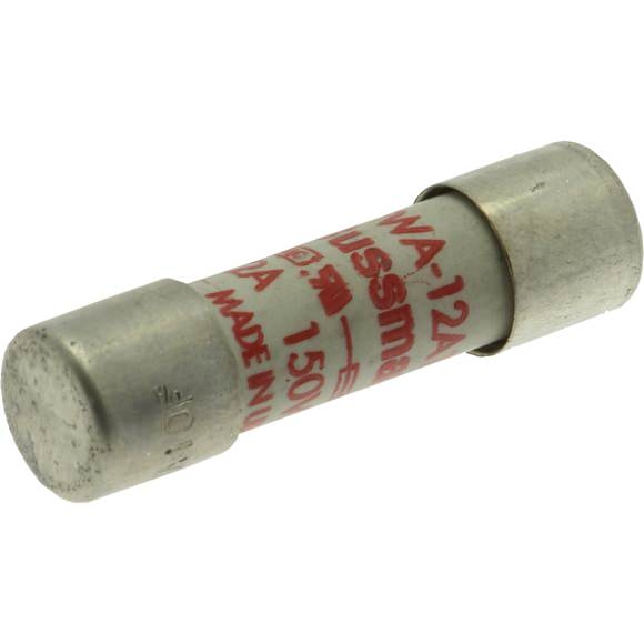 Bussmann. Предохранитель, высокая скорость, 12 A, AC 150 V, DC 150 V, 10 x 38 mm, aR, UL - FWA-12A10F