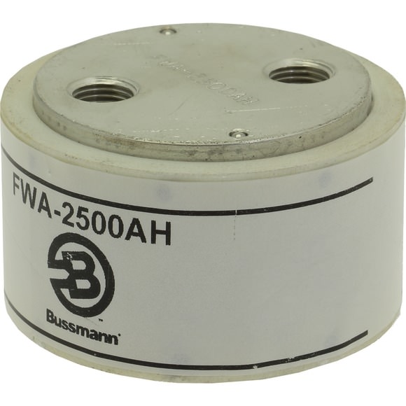 Bussmann. Предохранитель, высокая скорость, 2500 A, AC 130 V, 48 x 76 mm, aR, UL - FWA-2500AH