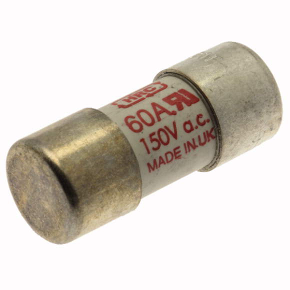 Bussmann. Предохранитель, высокая скорость, 60 A, AC 150 V, DC 150 V, 21 x 51 mm, aR, UL - FWA-60A21F