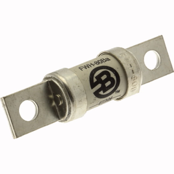 Bussmann. Предохранитель, высокая скорость, 80 A, AC 500 V, DC 500 V, 24 x 92 mm, UL - FWH-80B