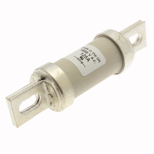 Bussmann. Предохранитель, высокая скорость, 125 A, AC 1000 V, DC 800 V, 39 x 145 mm, UL - FWJ-125A